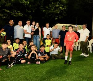 Administración municipal en Neiva recupera cancha sintética de Las Brisas