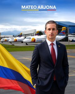 Mateo Arjona nuevo presidente de SATENA